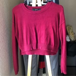 Maroon sweater